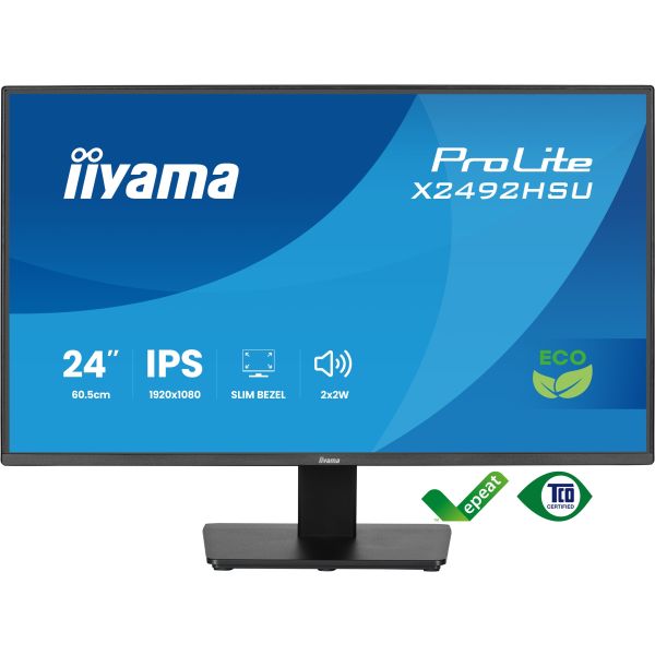 iiyama ProLite/X2492HSU-B1/24"/IPS/FHD/120Hz/3ms/Čierna/3R X2492HSU-B1