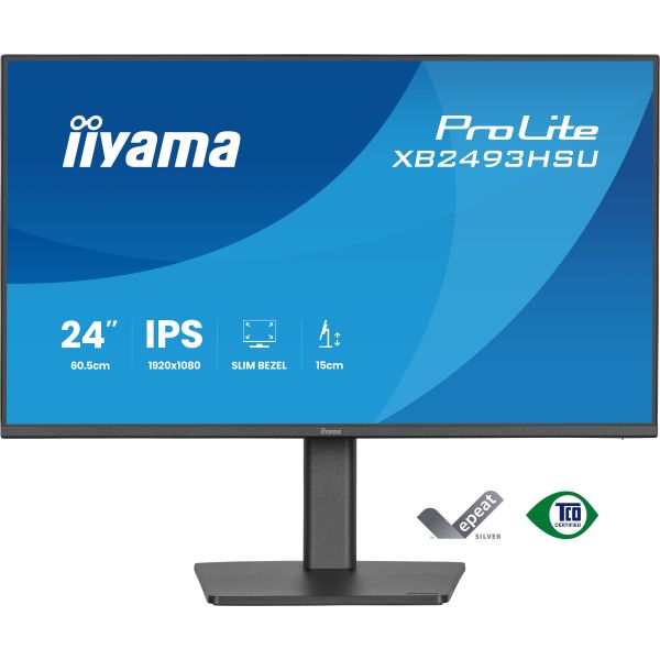 iiyama ProLite/XB2493HSU-B1/23,8"/IPS/FHD/120Hz/1ms/Čierna/3R XB2493HSU-B1