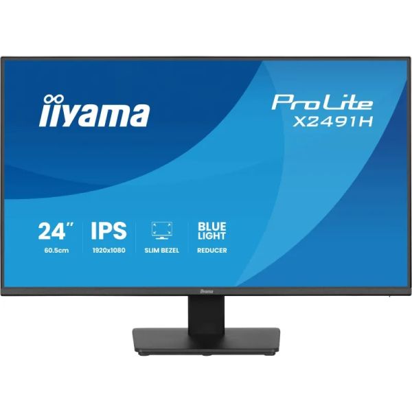 iiyama ProLite/X2491H-B1/23,8"/IPS/FHD/120Hz/1ms/Čierna/3R X2491H-B1