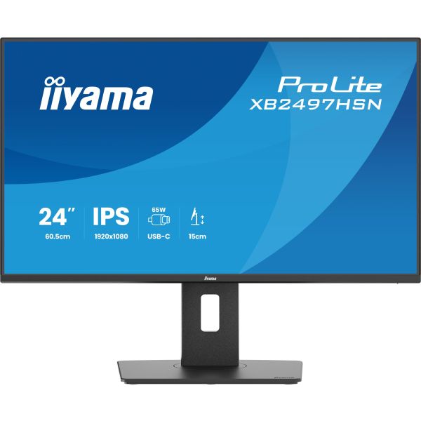 iiyama ProLite/XB2497HSN-B1/23,8"/IPS/FHD/120Hz/1ms/Čierna/5R XB2497HSN-B1