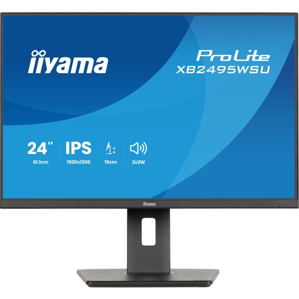 iiyama ProLite/XB2495WSU-B1/24,1"/IPS/1900x1200/100Hz/4ms/Čierna/3R XB2495WSU-B1