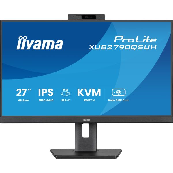 iiyama ProLite/XUB2790QSUH-B2/27"/IPS/QHD/100Hz/0,4ms/Čierna/3R XUB2790QSUH-B2