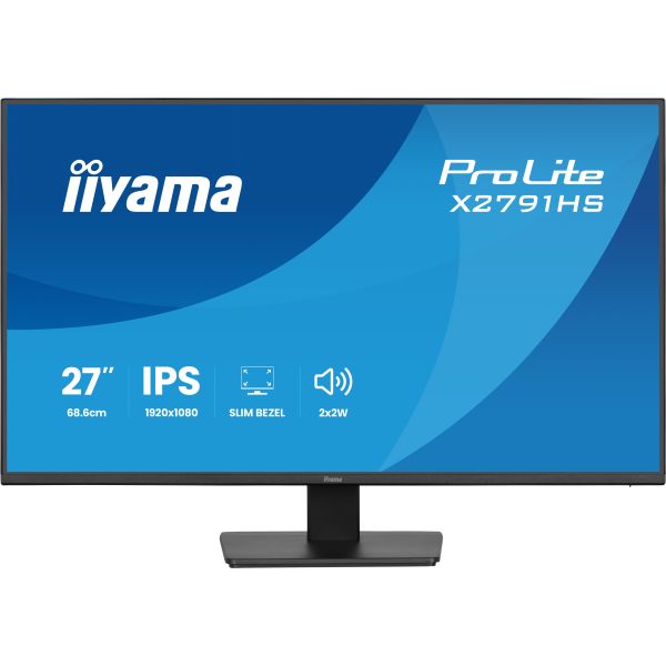 iiyama ProLite/X2791HS-B1/27"/IPS/FHD/120Hz/1ms/Čierna/3R X2791HS-B1
