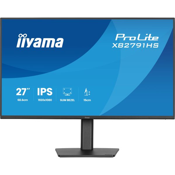 iiyama ProLite/XB2791HS-B1/27"/IPS/FHD/120Hz/1ms/Čierna/3R XB2791HS-B1