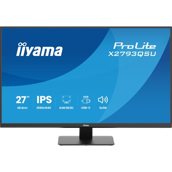iiyama ProLite/X2793QSU-B1/27"/IPS/QHD/75Hz/1ms/Čierna/3R X2793QSU-B1