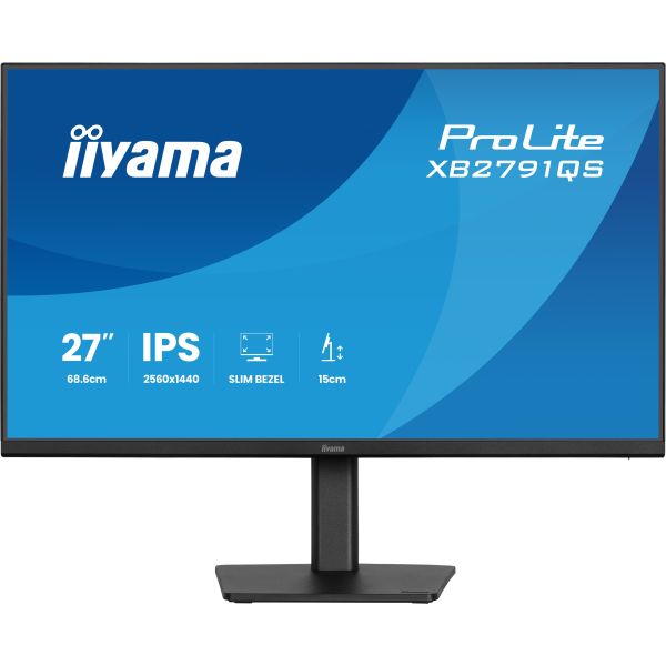 iiyama ProLite/XB2791QS-B1/27"/IPS/QHD/75Hz/1ms/Čierna/3R XB2791QS-B1