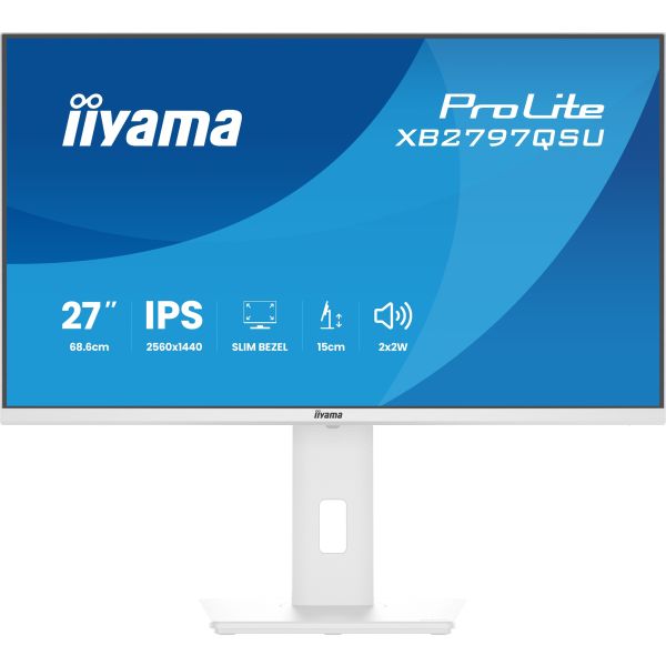 iiyama ProLite/XB2797QSU-W1/27"/IPS/QHD/75Hz/1ms/Biela/5R XB2797QSU-W1