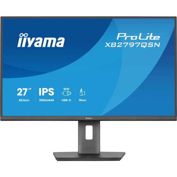 iiyama ProLite/XB2797QSN-B1/27"/IPS/QHD/75Hz/1ms/Čierna/5R XB2797QSN-B1
