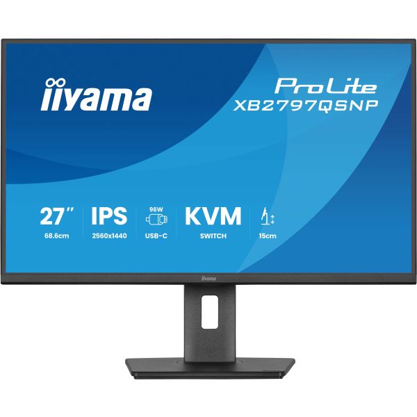 iiyama ProLite/XB2797QSNP-B1/27"/IPS/QHD/75Hz/1ms/Čierna/5R XB2797QSNP-B1
