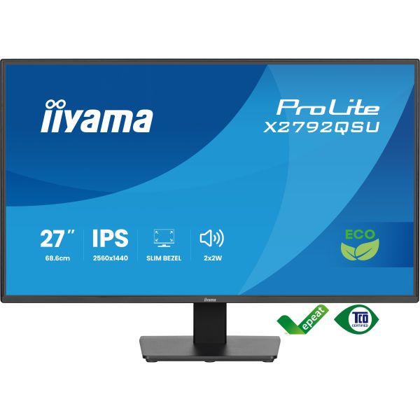 iiyama ProLite/X2792QSU-B1/27"/IPS/QHD/120Hz/3ms/Čierna/3R X2792QSU-B1