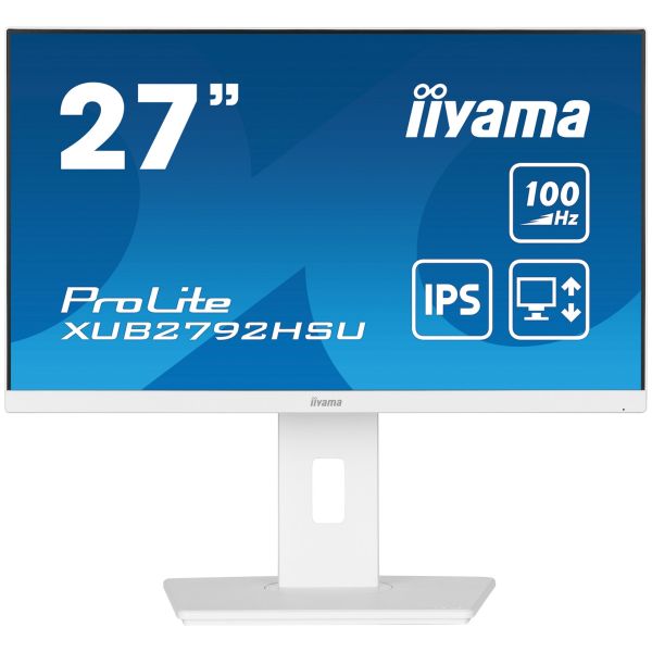 iiyama ProLite/XUB2792HSU-W6/27"/IPS/FHD/100Hz/0,4ms/White/3R XUB2792HSU-W6