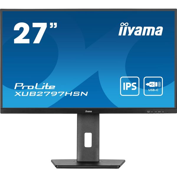 iiyama ProLite/XUB2797HSN-B2/27"/IPS/FHD/100Hz/1ms/Black/3R XUB2797HSN-B2