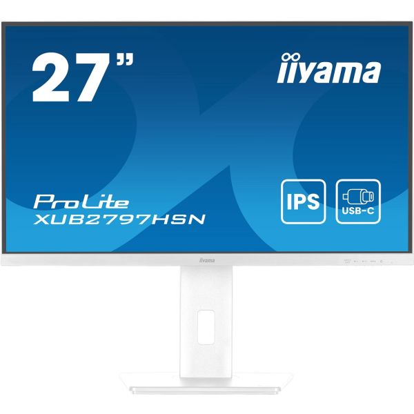 iiyama ProLite/XUB2797HSN-W2/27"/IPS/FHD/100Hz/1ms/White/3R XUB2797HSN-W2