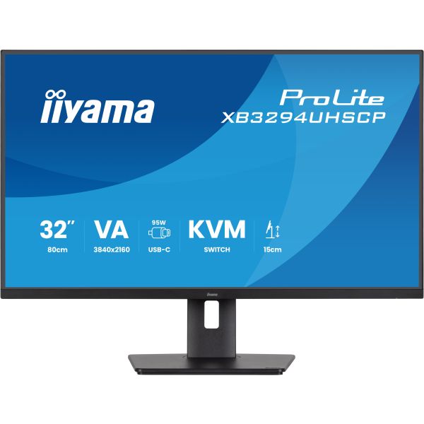 iiyama ProLite/XB3294UHSCP-B1/31,5"/VA/4K UHD/60Hz/2ms/Čierna/5R XB3294UHSCP-B1