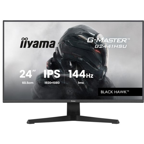 iiyama G-Master/G2441HSU-B1/23,8"/IPS/FHD/144Hz/1ms/Čierna/3R G2441HSU-B1