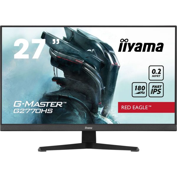 iiyama G-Master/G2770HS-B1/27"/IPS/FHD/180Hz/0,2ms/Black/3R G2770HS-B1