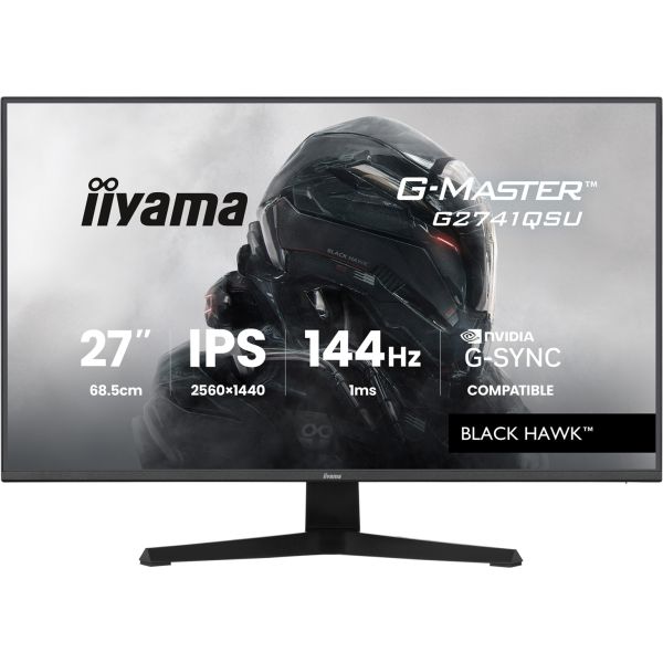 iiyama G-Master/G2741QSU-B1/27"/IPS/QHD/144Hz/1ms/Čierna/3R G2741QSU-B1