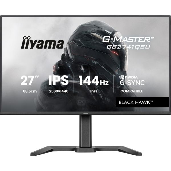 iiyama G-Master/GB2741QSU-B1/27"/IPS/QHD/144Hz/1ms/Čierna/3R GB2741QSU-B1