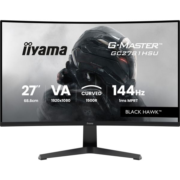 iiyama G-Master/GC2781HSU-B1/27"/VA/FHD/144Hz/1ms/Čierna/3R GC2781HSU-B1