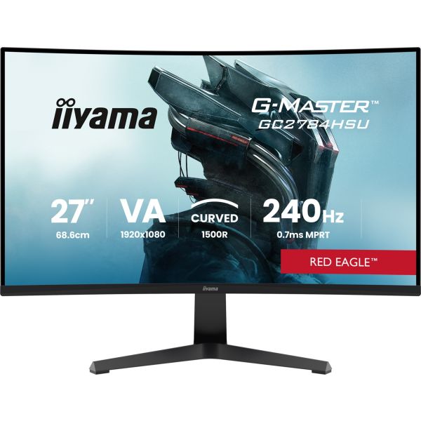 iiyama G-Master/GC2784HSU-B1/27"/VA/FHD/240Hz/0,7ms/Čierna/3R GC2784HSU-B1