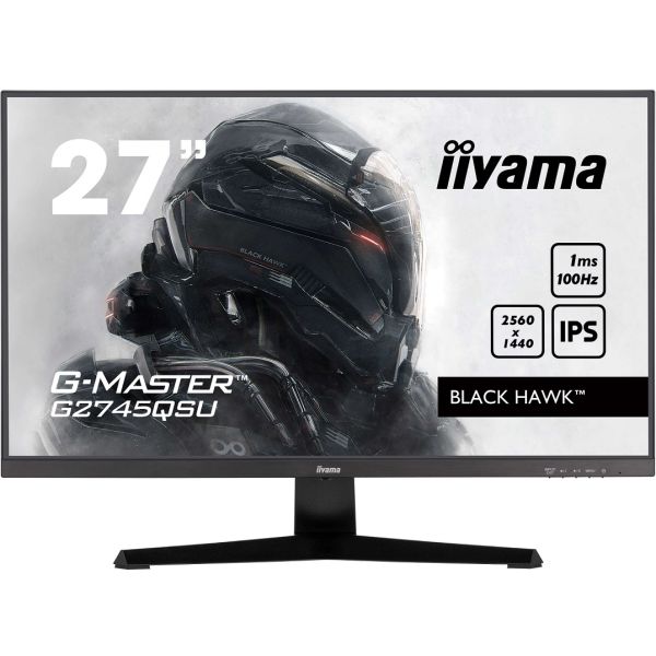 iiyama G-Master/G2745QSU-B2/27"/IPS/QHD/100Hz/1ms/Black/3R G2745QSU-B2