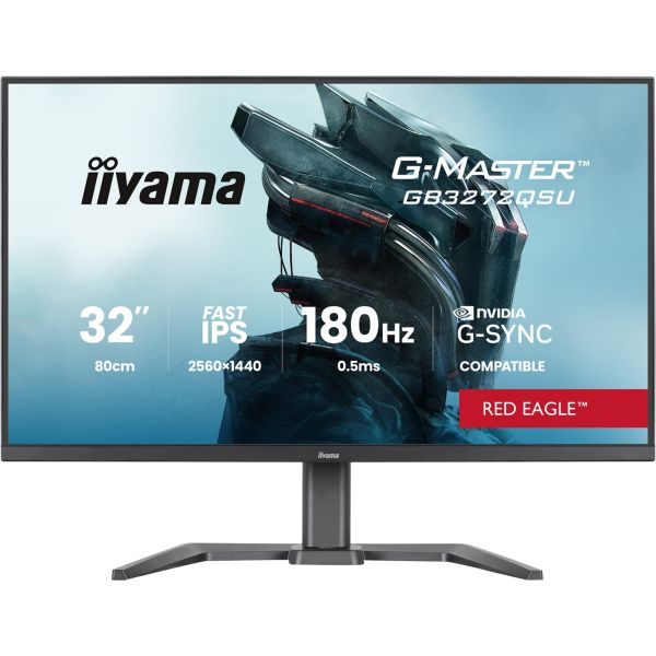 iiyama G-Master/GB3272QSU-B1/31,5"/IPS/QHD/180Hz/0,5ms/Čierna/3R GB3272QSU-B1