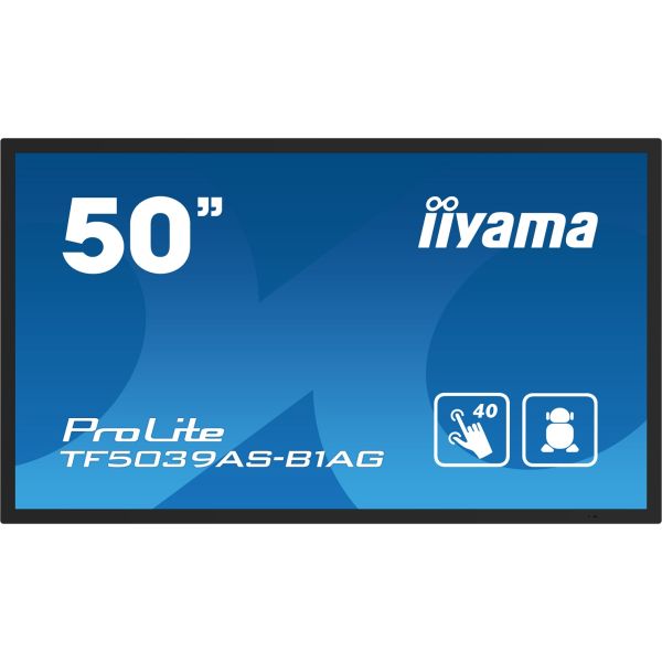 50" iiyama TF5039AS-B1AG: VA, 4K, Android TF5039AS-B1AG