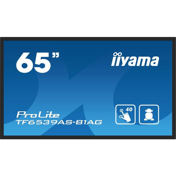 65" iiyama TF6539AS-B1AG: IPS, 4K, Android TF6539AS-B1AG