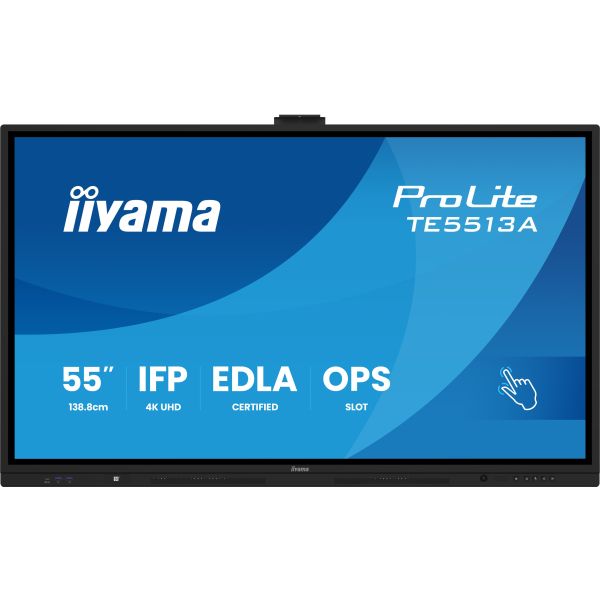 55" iiyama TE5513A-B2AG: IPS, 4K, 40P, EDLÁ TE5513A-B2AG
