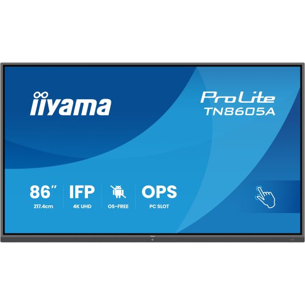 86" iiyama TN8605A-B1AG: IPS, 4K, no Android