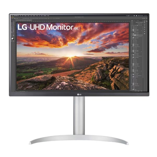 LG/27UP850K-W/27"/IPS/4K UHD/60Hz/5ms/White-Slvr/2R 27UP850K-W.AEU
