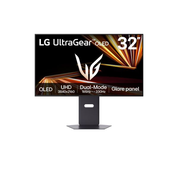 LG UltraGear/32GX850A-B/32"/OLED/4K UHD/165Hz/0,03ms/Čierna/2R 32GX850A-B.AEU