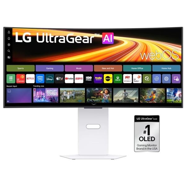 LG UltraGear/34GX90SB-W/34"/OLED/UWQHD/240Hz/0,03ms/Biela/2R 34GX90SB-W.AEU