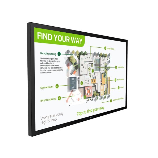 55" D-LED Philips 55BDL3751T-UHD, 450c, PCap, 24/7 55BDL3751T/00
