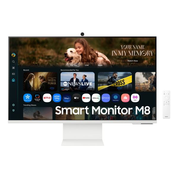 Samsung Smart Monitor/M80F/32"/VA/4K UHD/60Hz/4ms/Biela/2R LS32FM801UUXDU