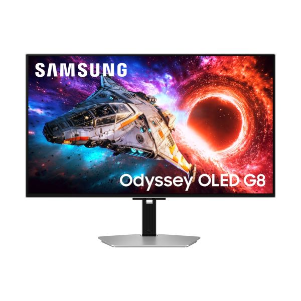Samsung Odyssey OLED G8/LS32HG800SUXEN/32"/OLED/4K UHD/240Hz/0,03ms/Strieborná/2R LS32HG800SUXEN