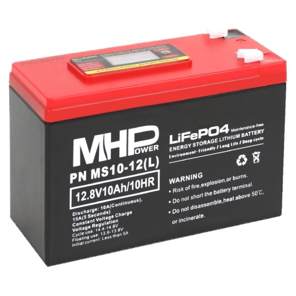 MHPower MS10-12(L) Litium batéria LiFePO4 12V/10A MS10-12(L)