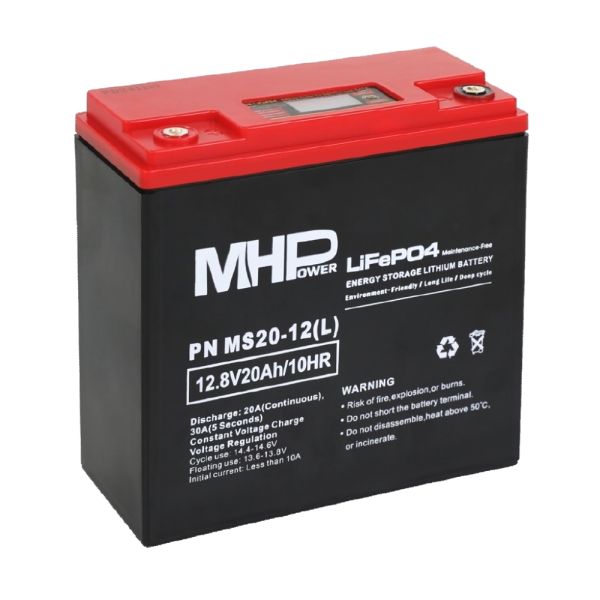 MHPower MS20-12(L) Litium batéria LiFePO4 12V/20A MS20-12(L)