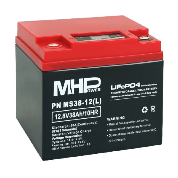 MHPower MS38-12(L) Litium batéria LiFePO4 12V/38A MS38-12(L)