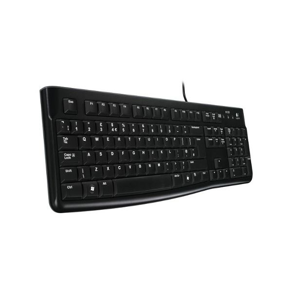 Logitech K120/Drátová USB/ CZ- SK layout/Čierna 920-002485