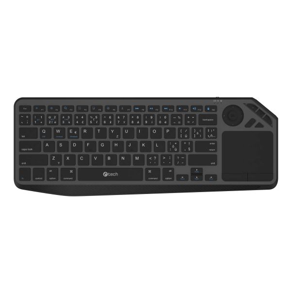 Klávesnica C-TECH WLTK-02, Dual, Touchpad WLTK-02