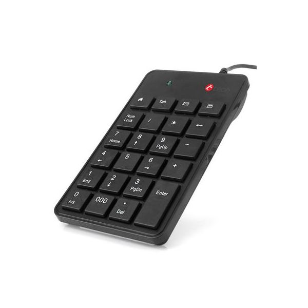 C-TECH KBN-01/Drátová USB/UK layout/Čierna KBN-01