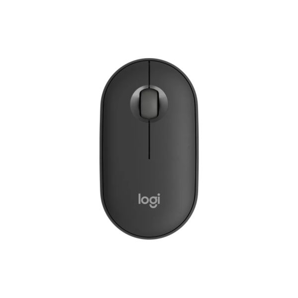 Logitech Pebble Mouse 2 M350s/Cestovná/Optická/4 000 DPI/Bezdrôtová Bluetooth/Grafitová 910-007015