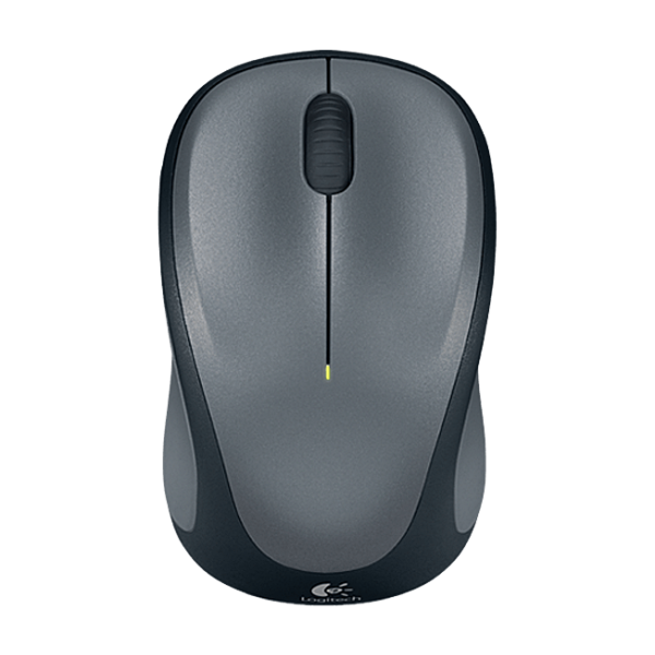Logitech M235/Cestovná/Optická/1 000 DPI/Bezdrôtová USB/Šedá 910-002201