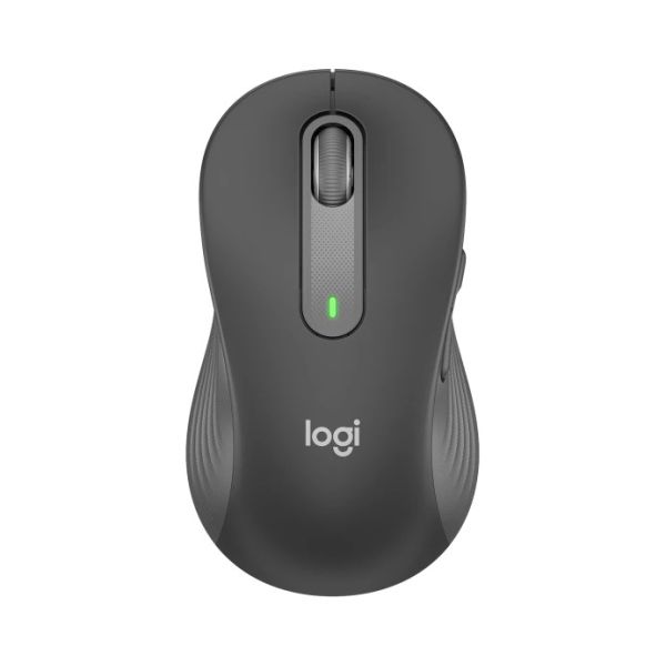 Logitech M650L/Kancelárska/Laserová/Pre ľavákov/Bezdrôtová USB + Bluetooth/Šedá 910-006239