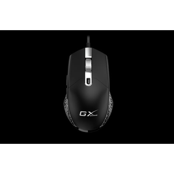 Genius Scorpion M705/Herná/Optická/Pre pravákov/7 200 DPI/Drátová USB/Čierna 31040008400