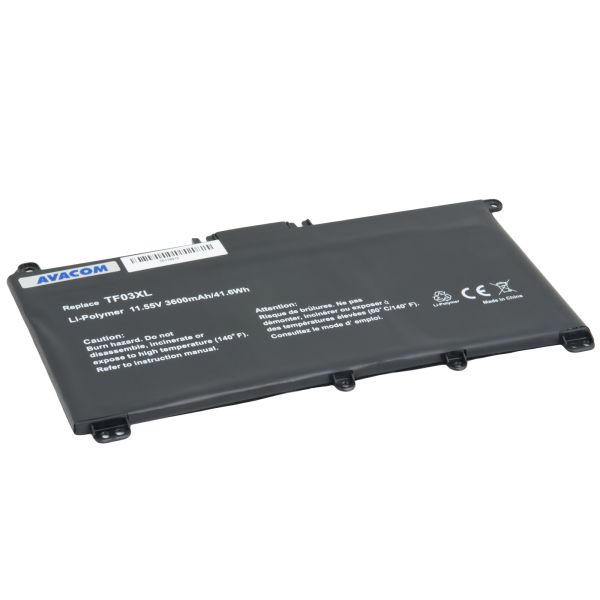 Batérie AVACOM pre HP Pavilion 14-BF Series Li-Pol 11,55 V 3600mAh 42Wh NOHP-TF03XL-P36