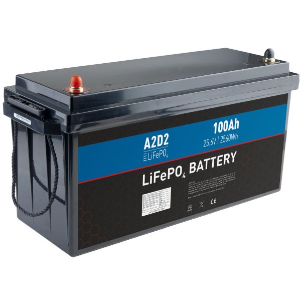A2D2 batéria LiFePO4 25,6V 100Ah M8 LFA2-24V100C10-M8B2