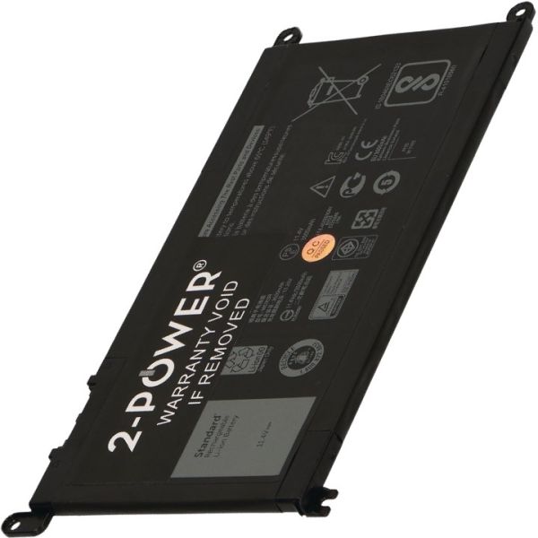 2-POWER Batérie 11,4V 3500mAh pre Dell Inspiron 13 (5368), Latitude 13 3379, Vostro 15 (5568) 77053267