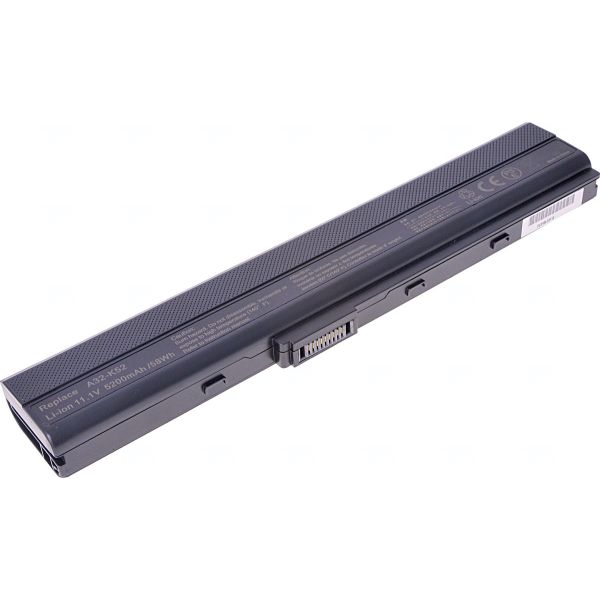 Batérie T6 Power pre Asus A42, A52, B53, K42, K52, P52, N82, X42, X52, 5200mAh, 58Wh, 6cell NBAS0066